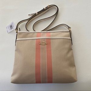 Coach File Jacquard Crossbody